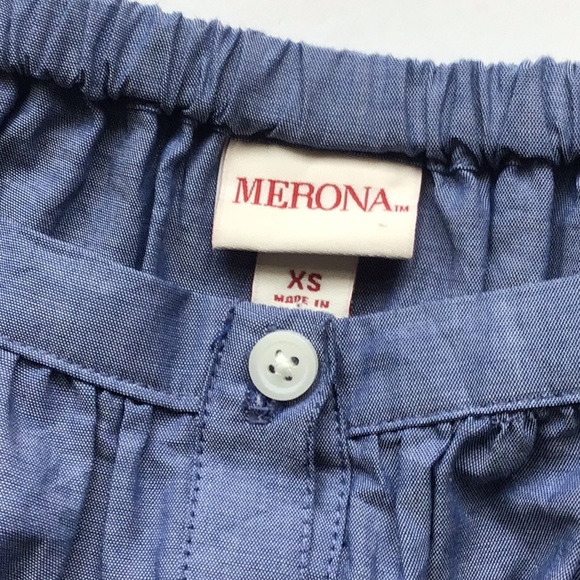 Chambray Off the Shoulder Top - Picture 7 of 11